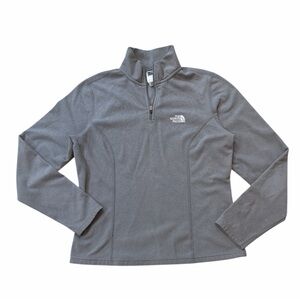 The North Face Glacier Charcoal Fleece Quarter-Zip Pullover
